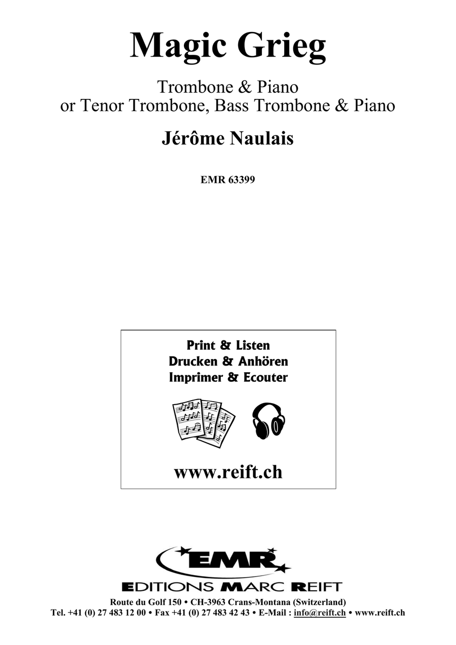 Magic Grieg Magic Grieg Trombone scores gallery preview page 2