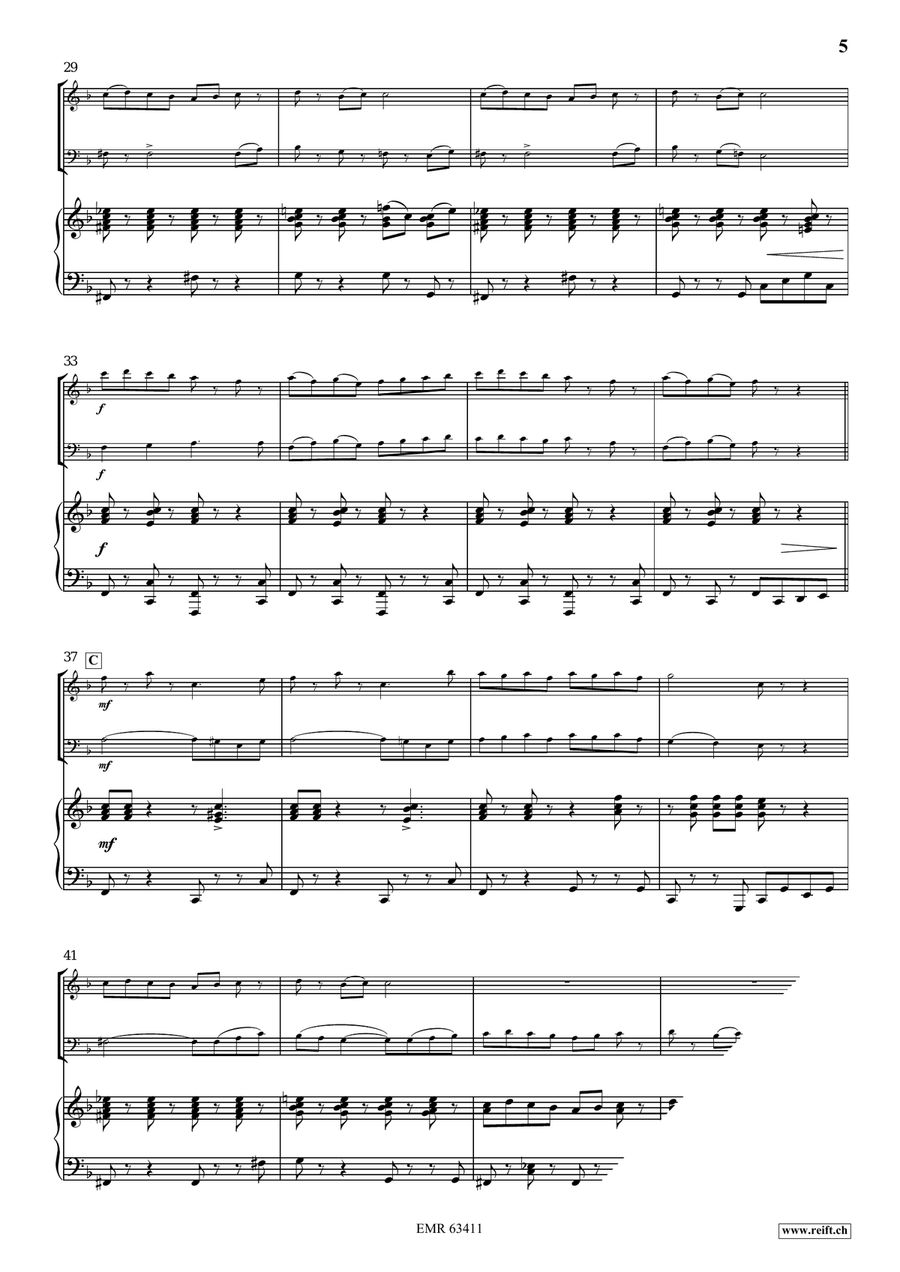 Magic Grieg Magic Grieg Piano Trio scores gallery preview page 6