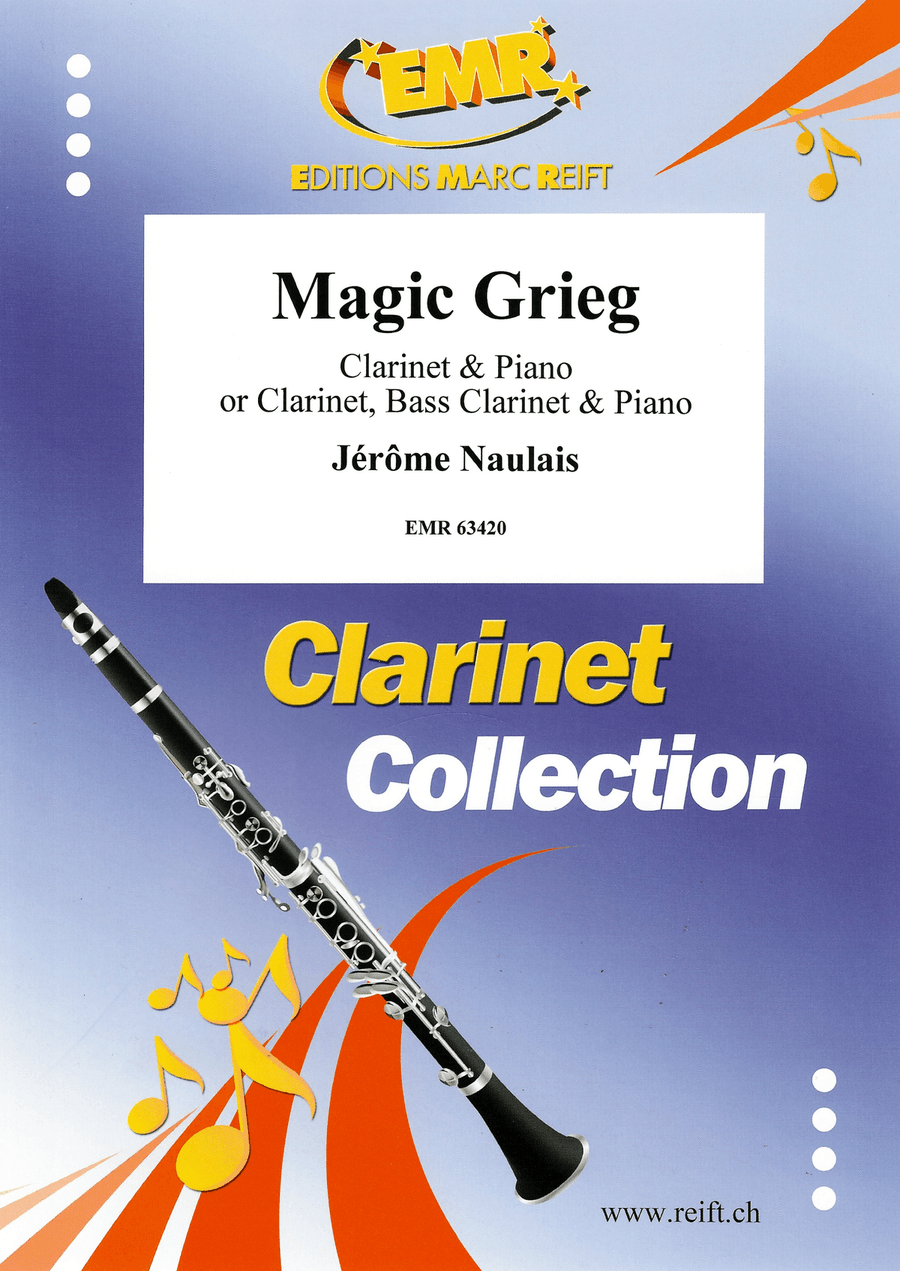 Magic Grieg Magic Grieg Bass Clarinet scores gallery preview page 1