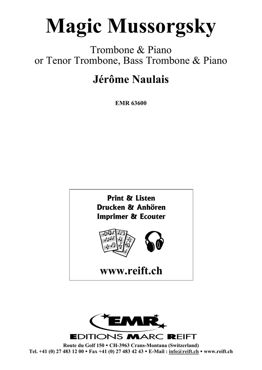Magic Mussorgsky Magic Mussorgsky Trombone scores gallery preview page 2