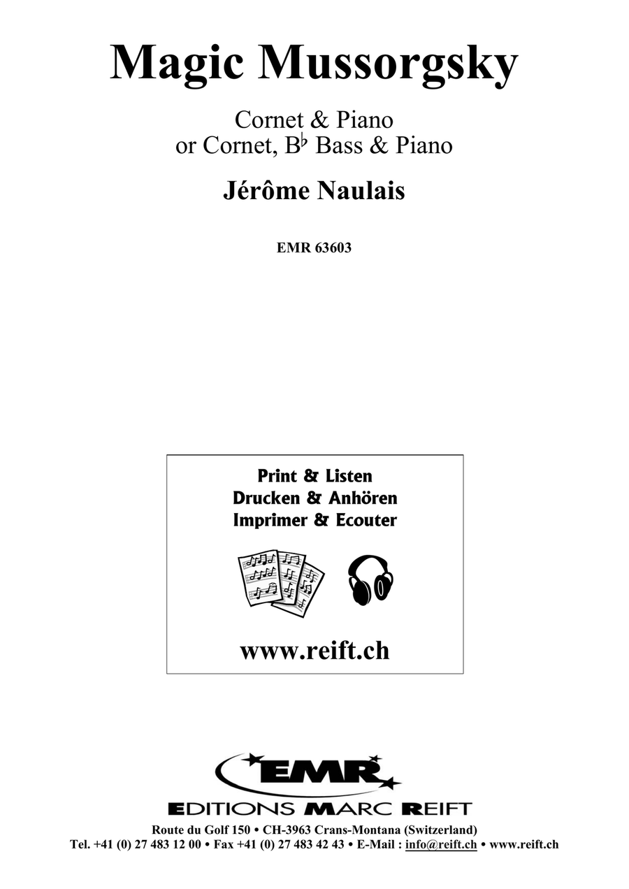 Magic Mussorgsky Magic Mussorgsky Cornet scores gallery preview page 2