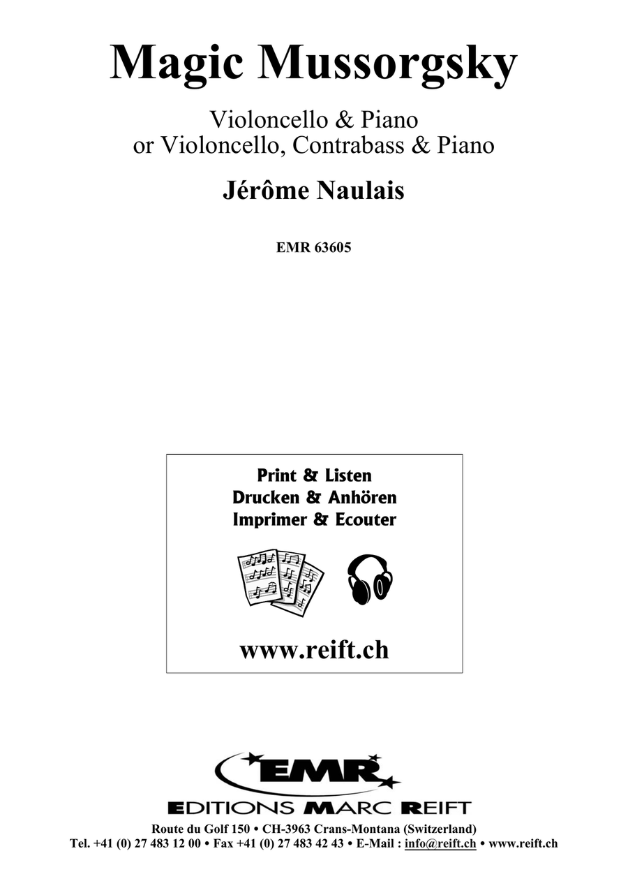Magic Mussorgsky Magic Mussorgsky Double Bass scores gallery preview page 2
