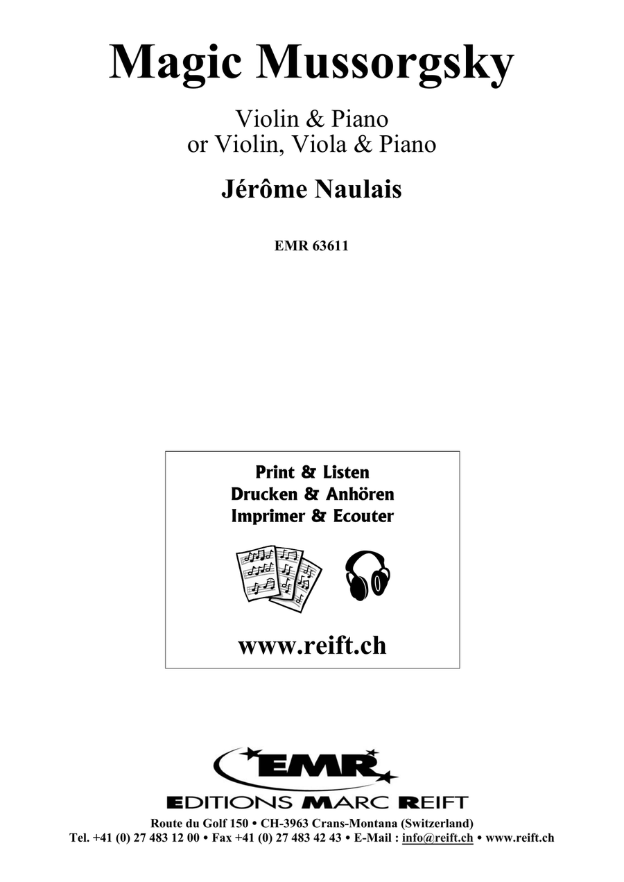 Magic Mussorgsky Magic Mussorgsky Viola scores gallery preview page 2