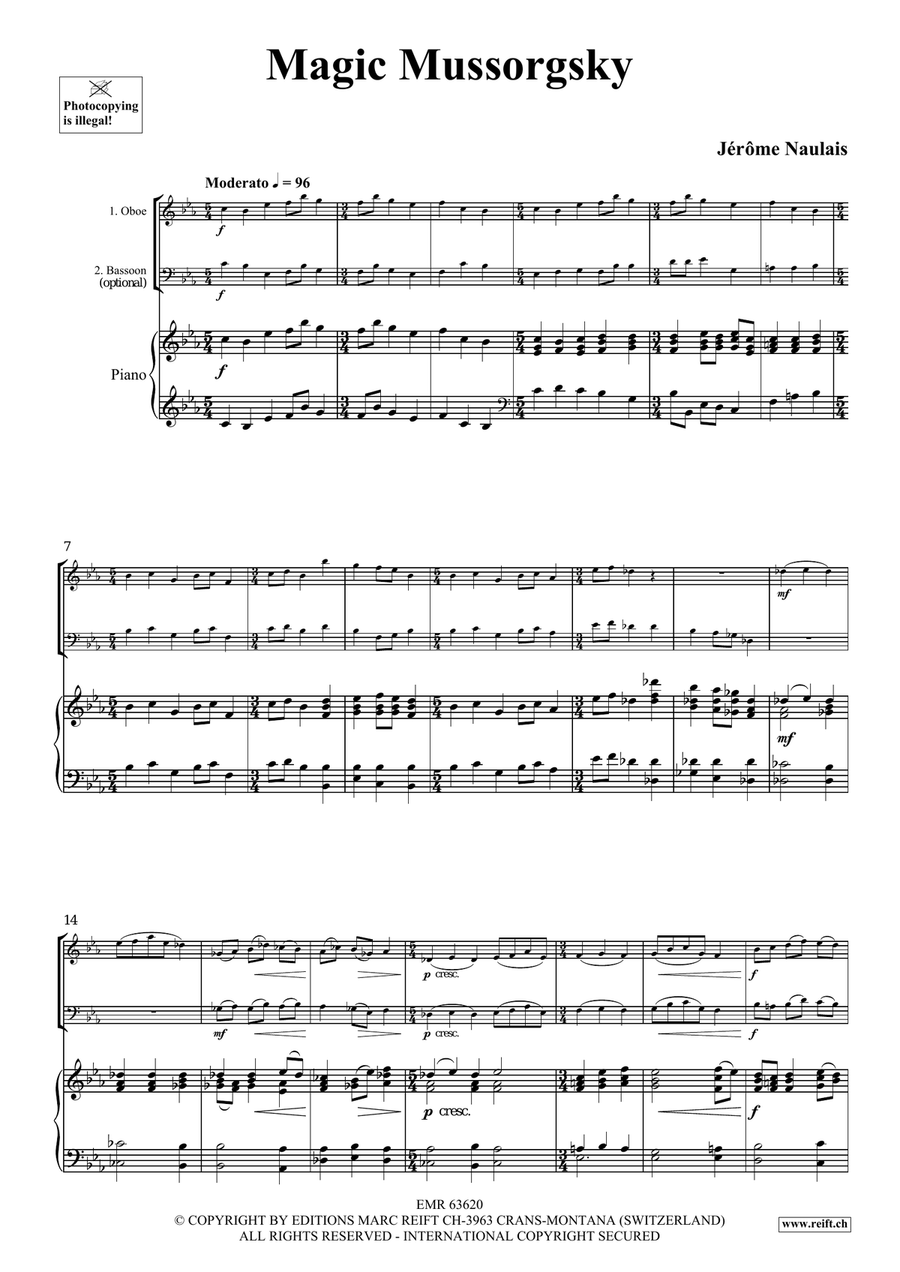 Magic Mussorgsky Magic Mussorgsky Bassoon scores gallery preview page 4