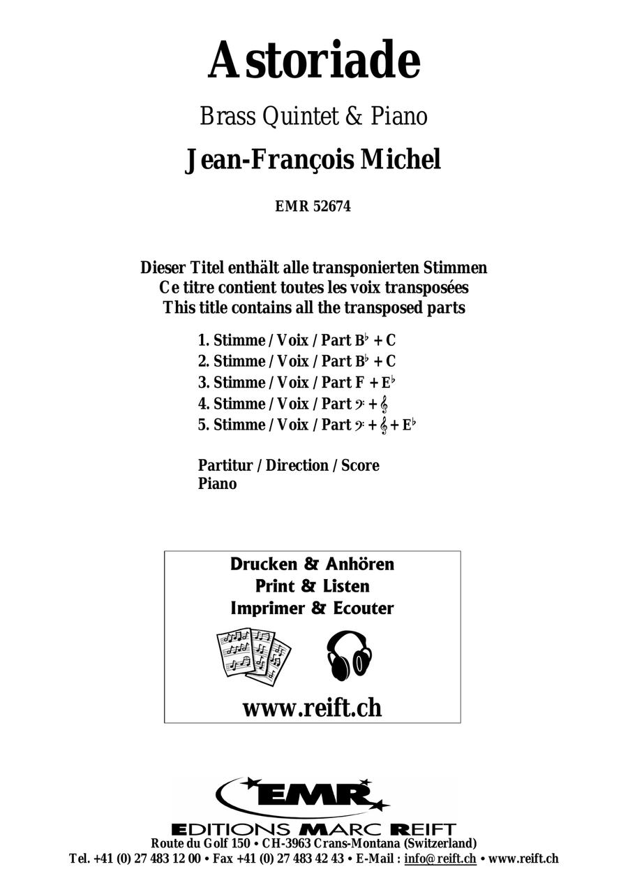 Astoriade Astoriade Piano Accompaniment scores gallery preview page 2
