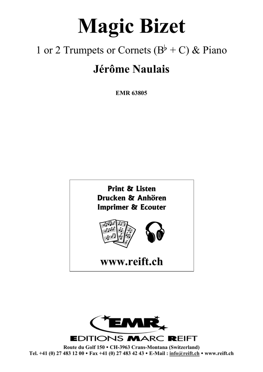 Magic Bizet Magic Bizet Trumpet Duet scores gallery preview page 2