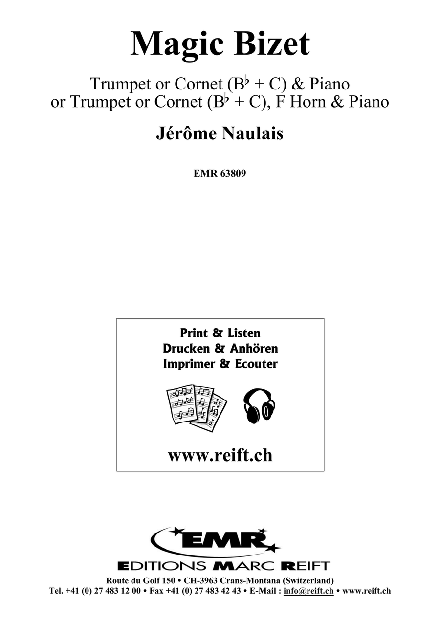 Magic Bizet Magic Bizet Cornet scores gallery preview page 2