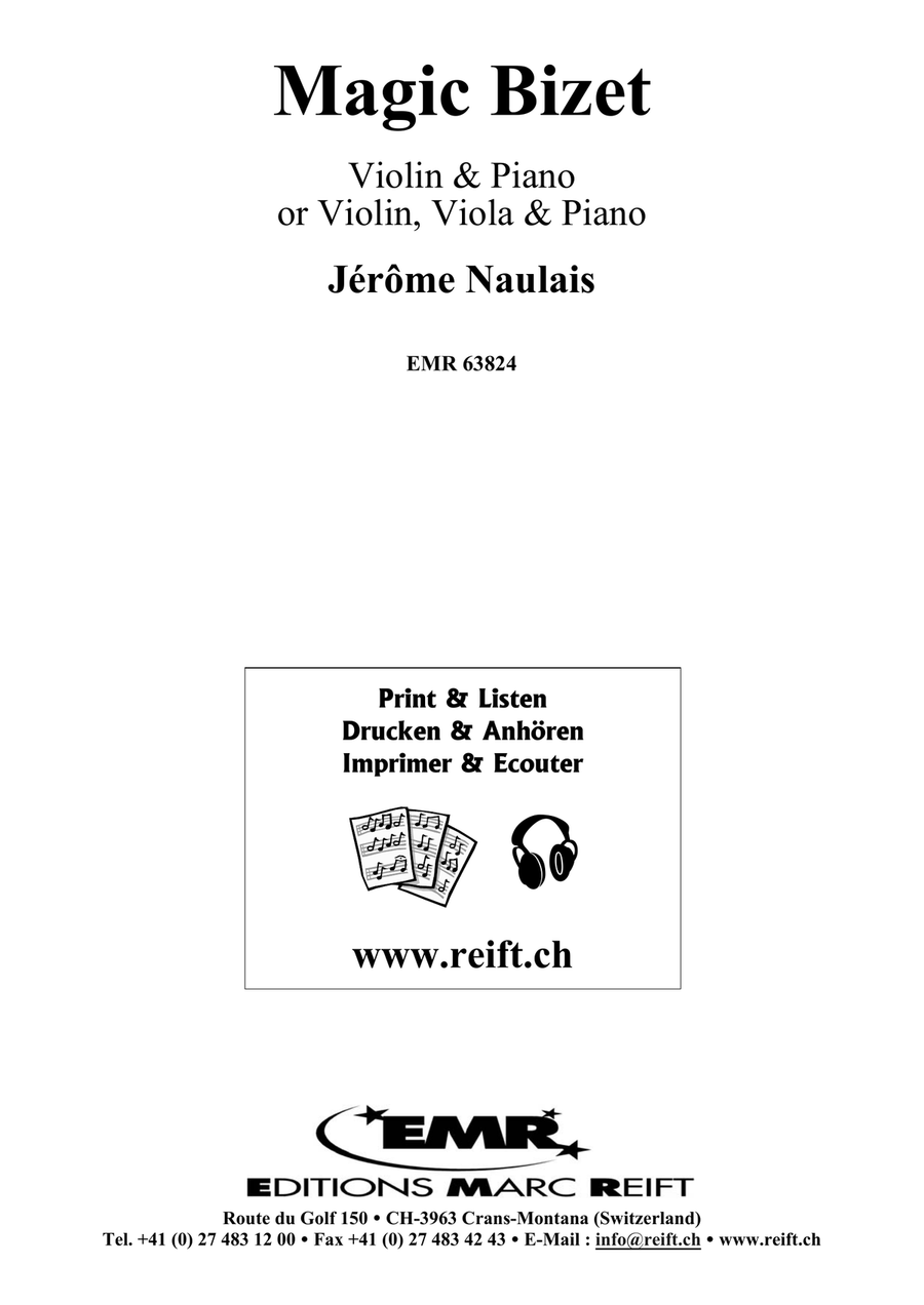 Magic Bizet Magic Bizet Viola scores gallery preview page 2