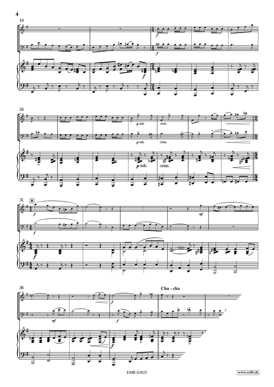 Magic Bizet Magic Bizet Piano Trio scores gallery preview page 5