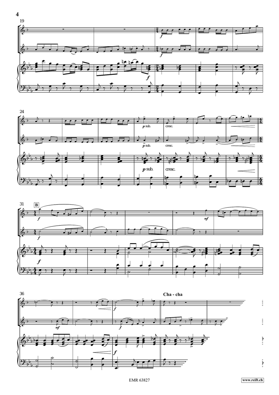 Magic Bizet Magic Bizet Clarinet Duet scores gallery preview page 5