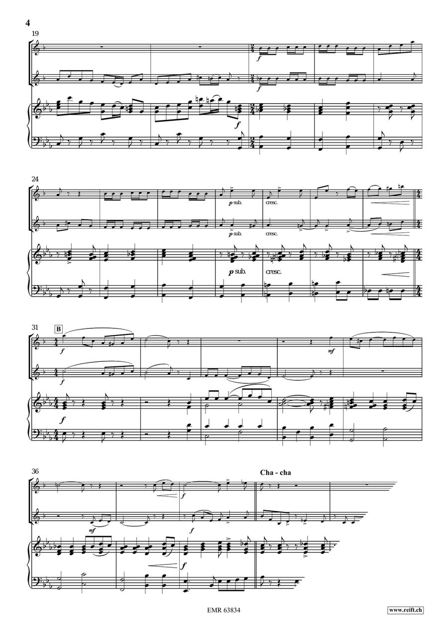 Magic Bizet Magic Bizet Bass Clarinet scores gallery preview page 5