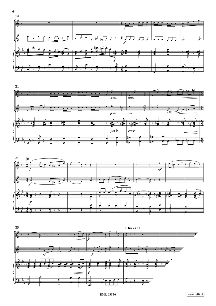 Magic Bizet Magic Bizet Tenor Saxophone scores gallery preview page 5