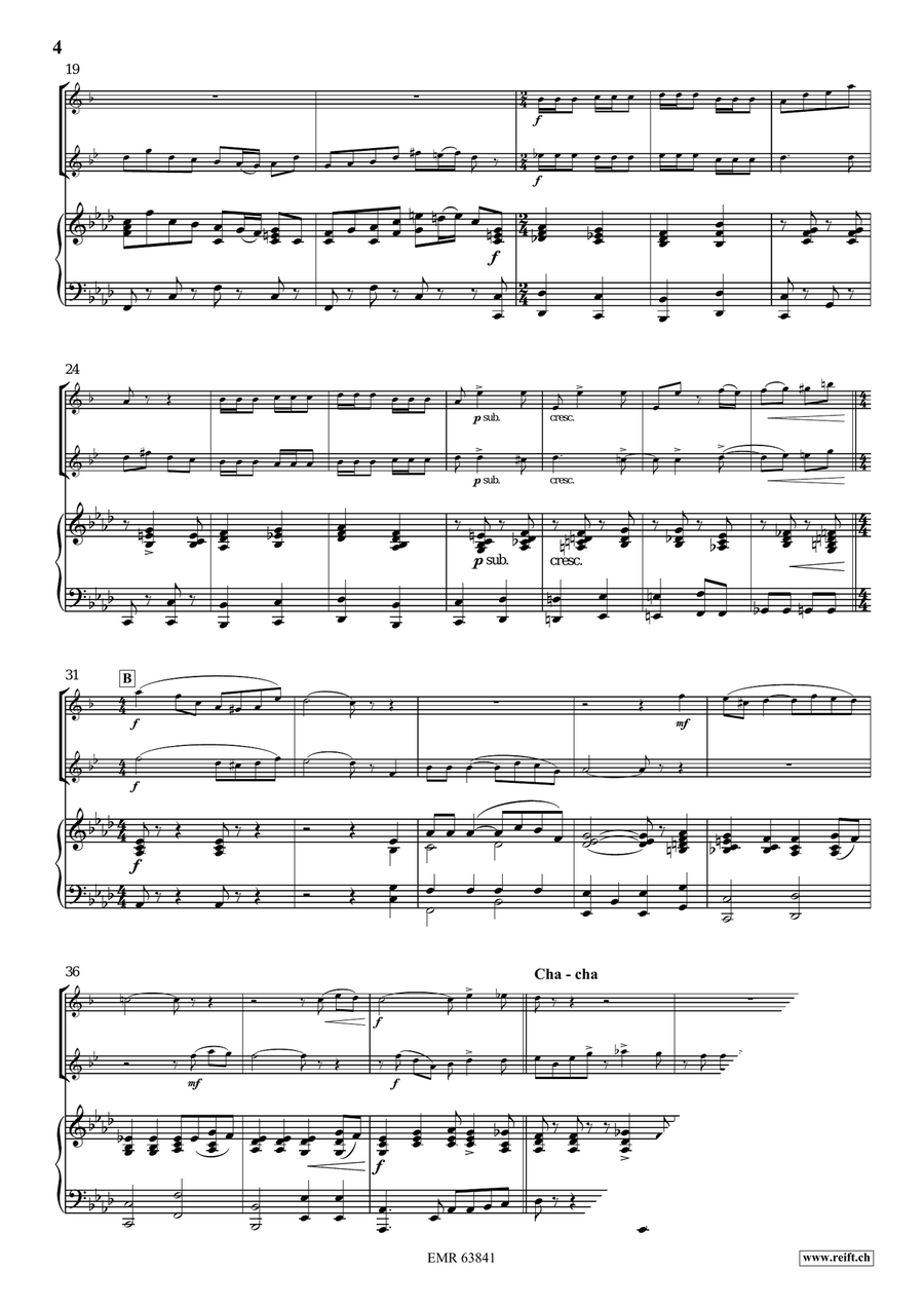 Magic Bizet Magic Bizet Tenor Saxophone scores gallery preview page 5