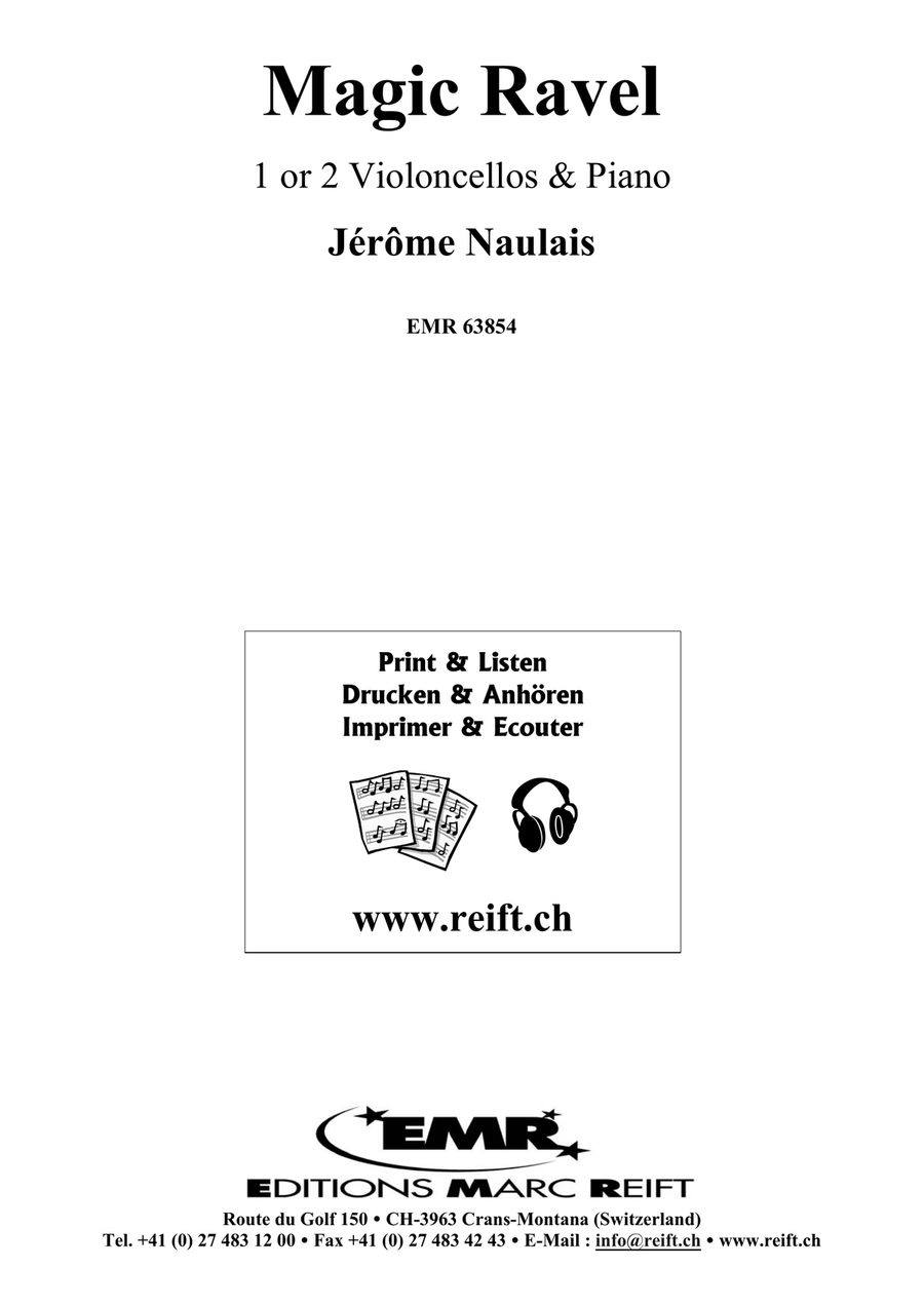Magic Ravel Magic Ravel Cello scores gallery preview page 2