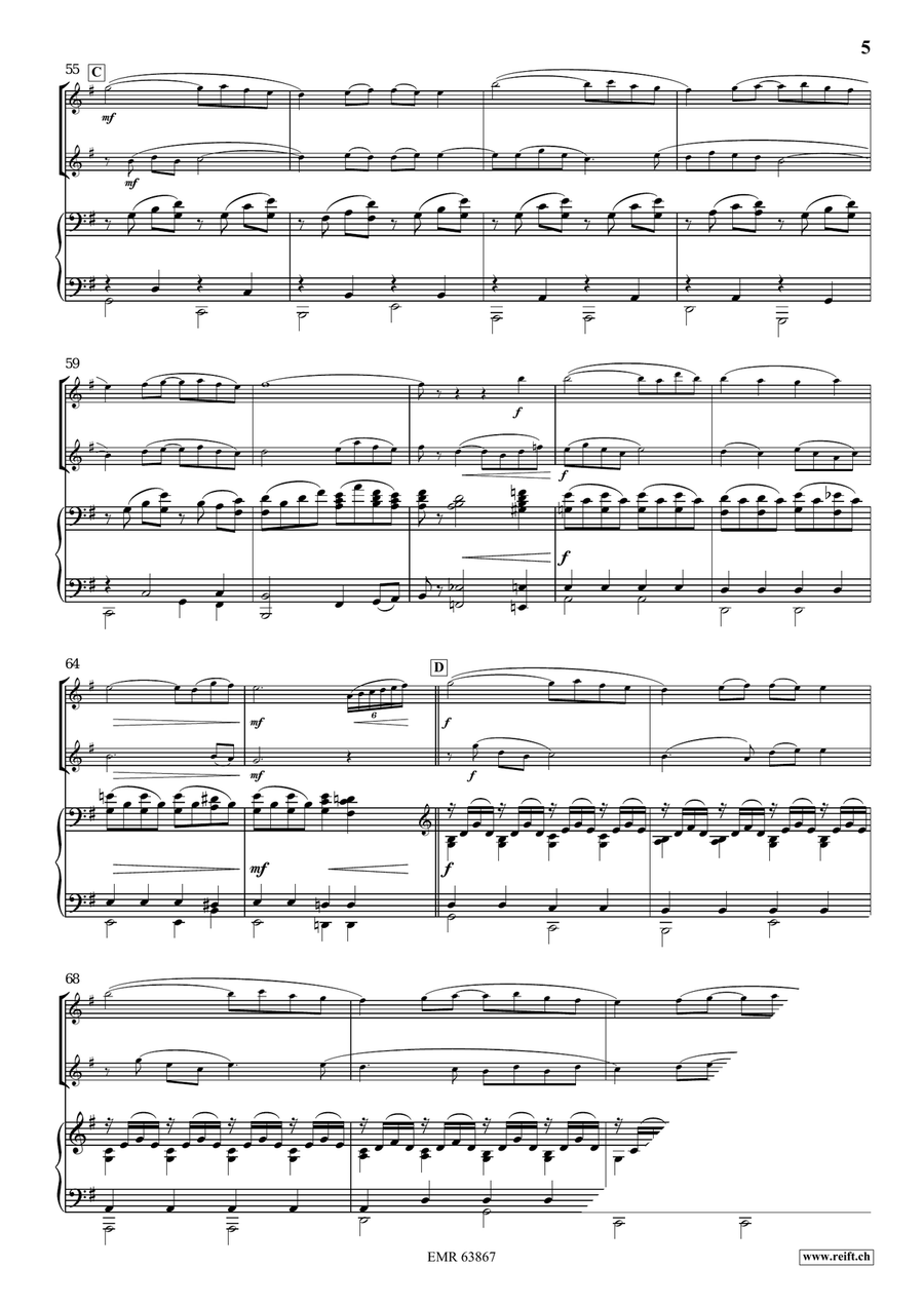 Magic Ravel Magic Ravel Violin scores gallery preview page 6