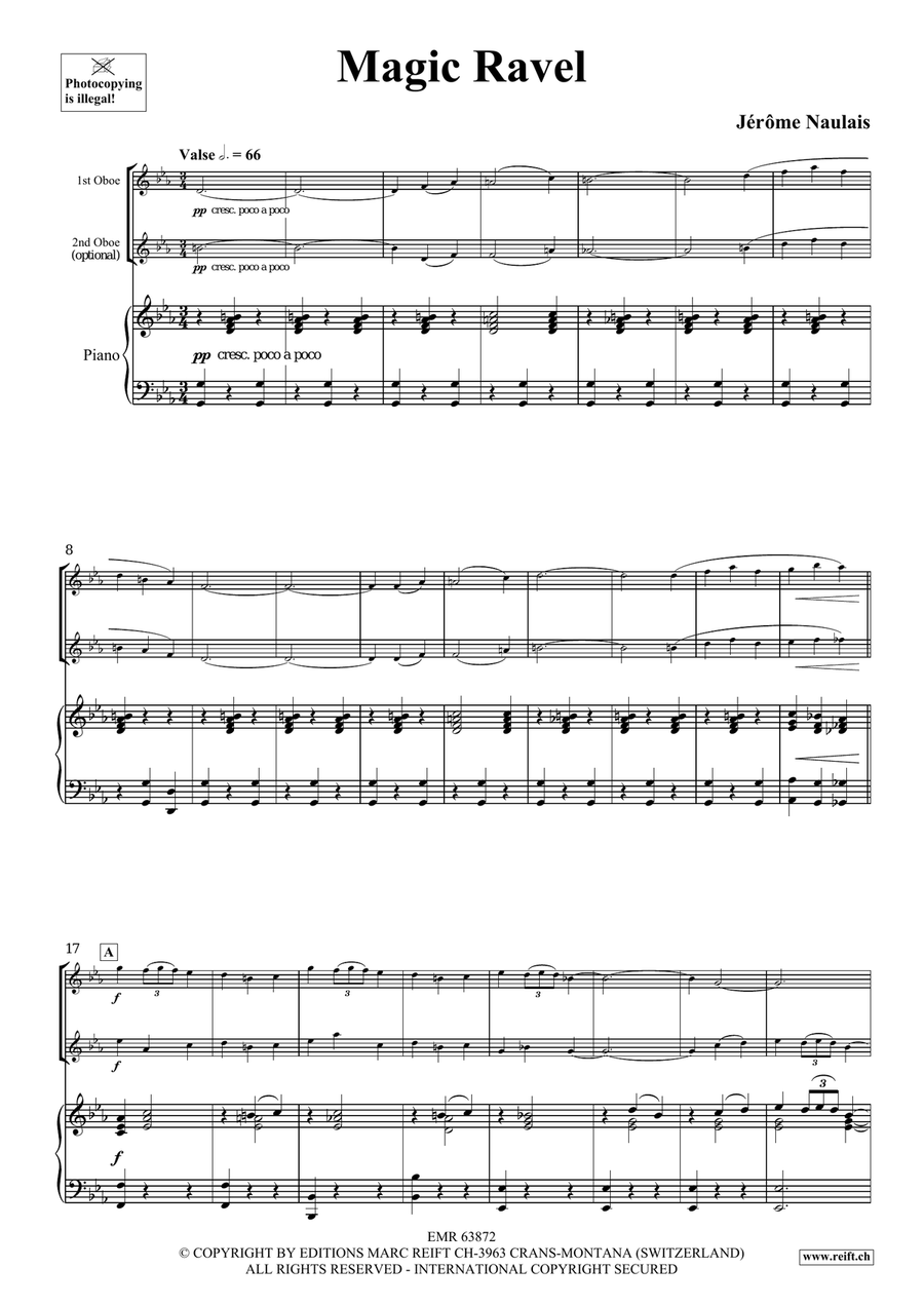 Magic Ravel Magic Ravel Piano Accompaniment scores gallery preview page 4