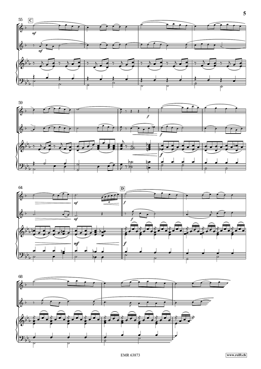 Magic Ravel Magic Ravel Clarinet Duet scores gallery preview page 6