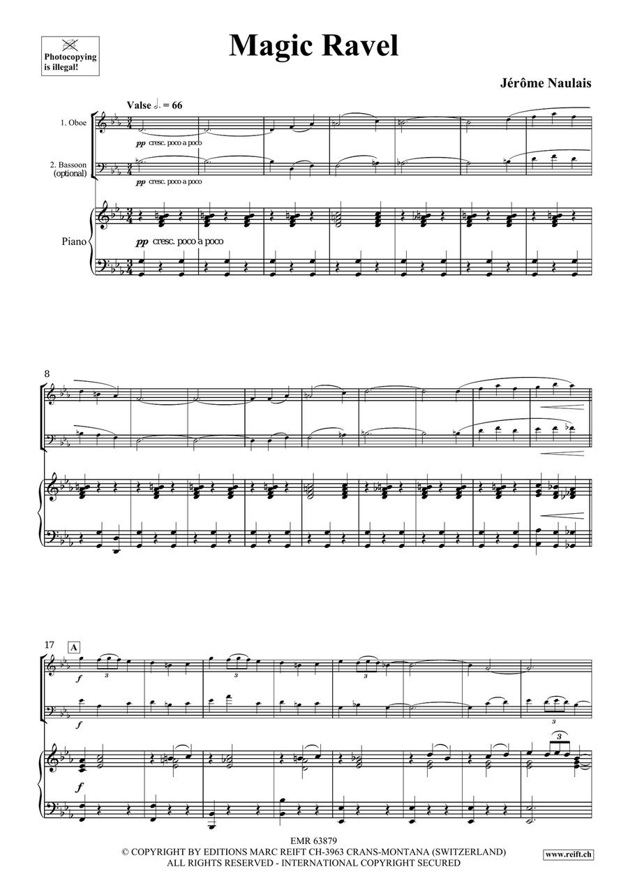 Magic Ravel Magic Ravel Bassoon scores gallery preview page 4