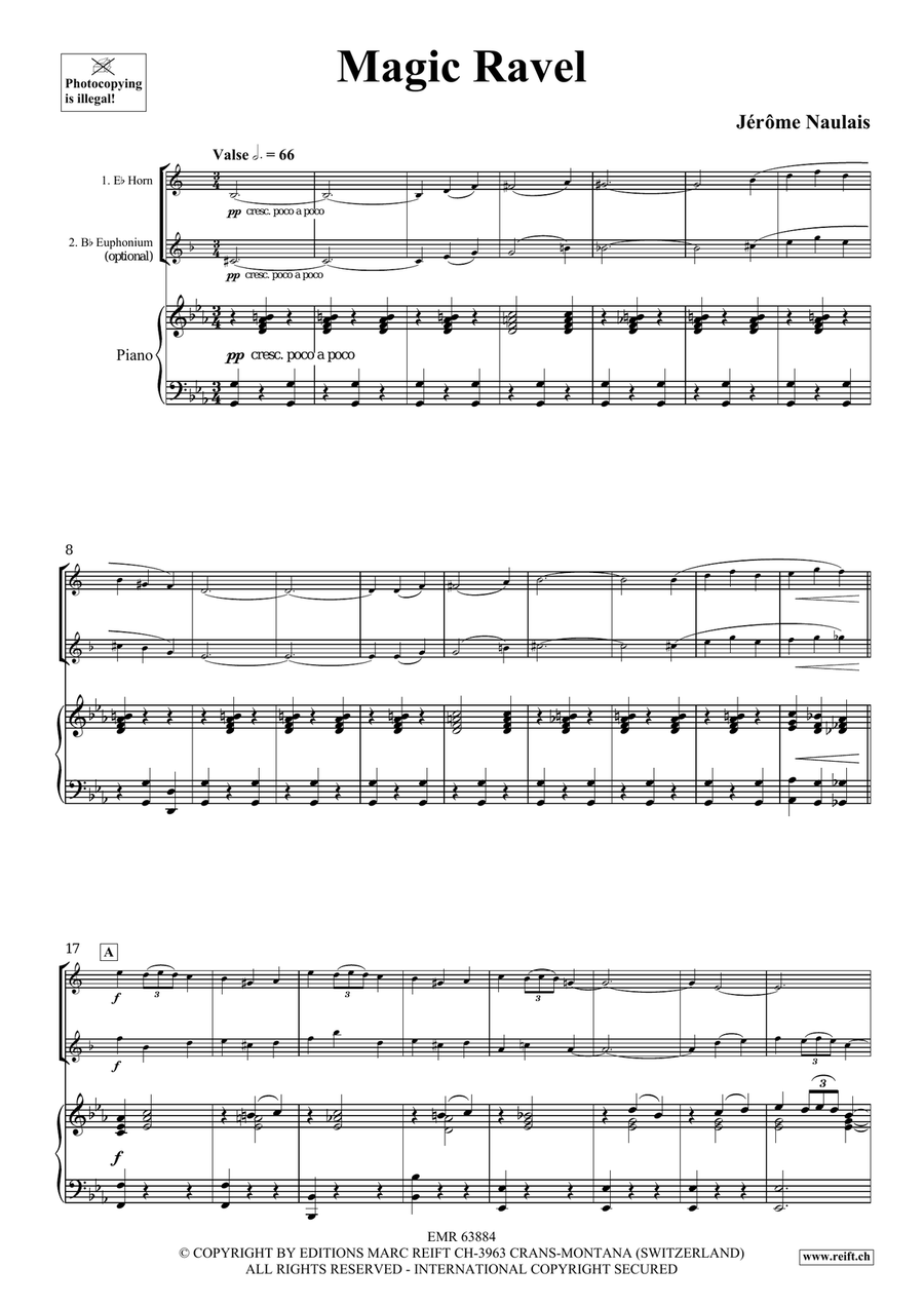 Magic Ravel Magic Ravel Euphonium scores gallery preview page 4