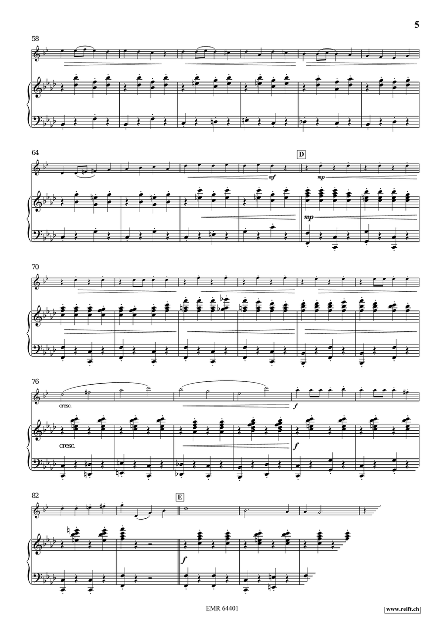 Hevenu Shalom Aleichem Hevenu Shalom Aleichem Clarinet Solo scores gallery preview page 6