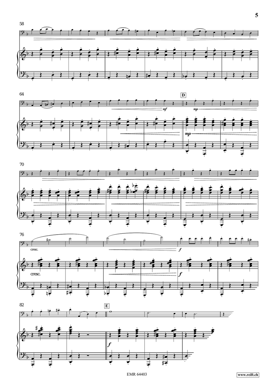 Hevenu Shalom Aleichem Hevenu Shalom Aleichem Bassoon Solo scores gallery preview page 6