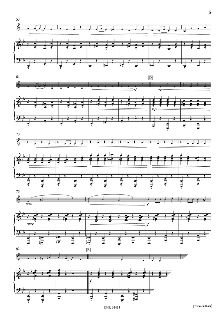 Hevenu Shalom Aleichem Hevenu Shalom Aleichem Piccolo Trumpet scores gallery preview page 6