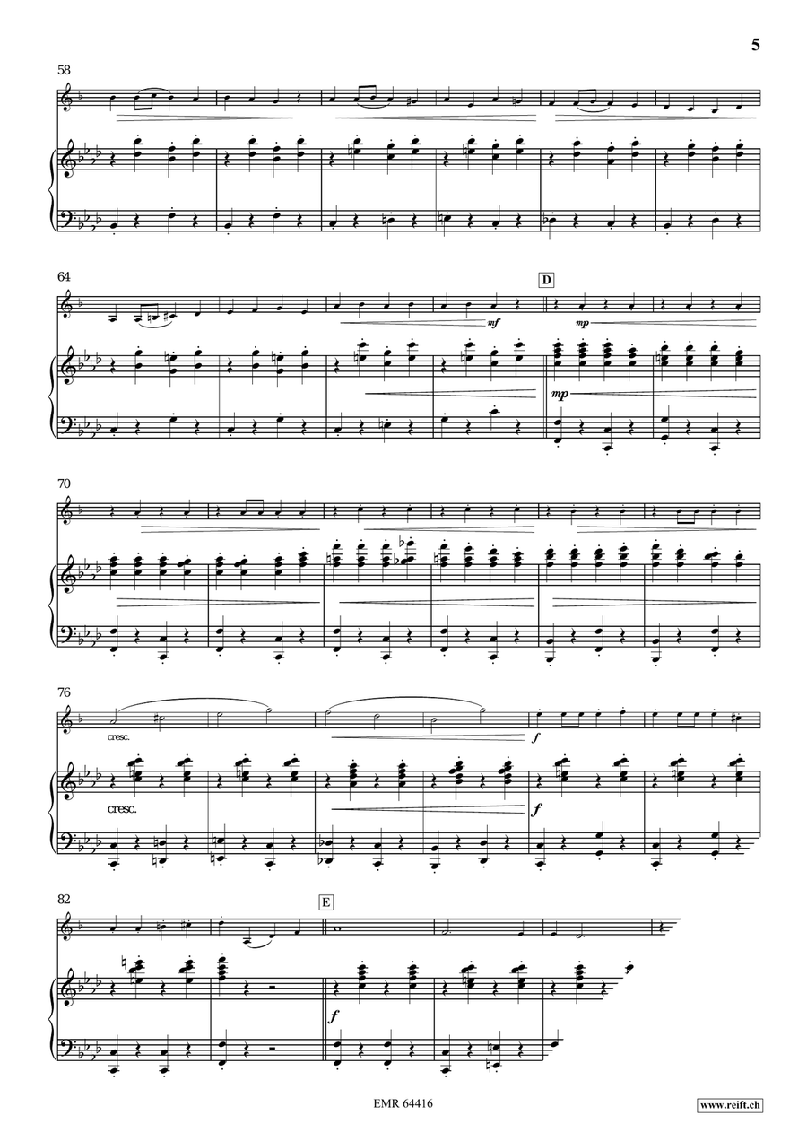 Hevenu Shalom Aleichem Hevenu Shalom Aleichem Cornet scores gallery preview page 6