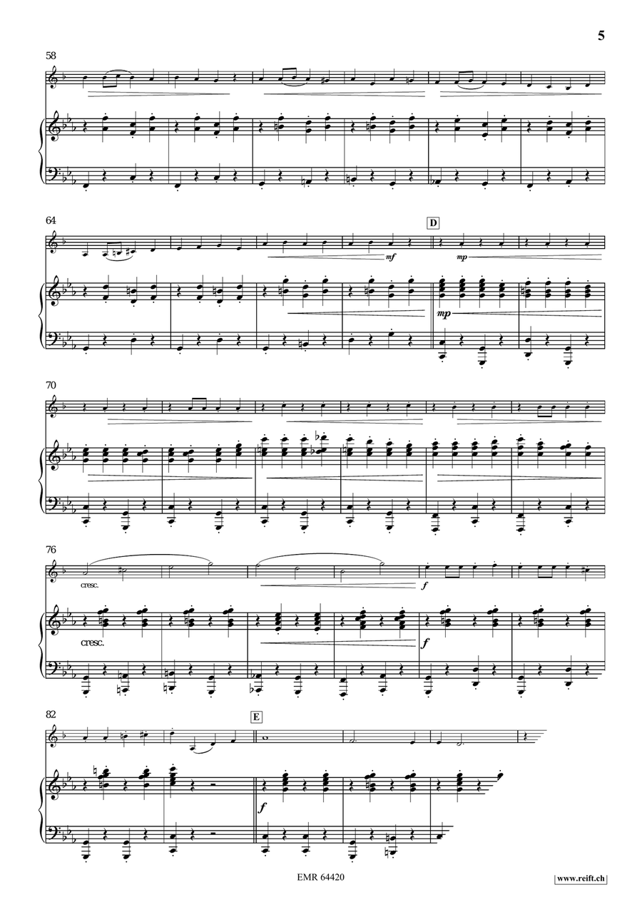 Hevenu Shalom Aleichem Hevenu Shalom Aleichem Euphonium scores gallery preview page 6