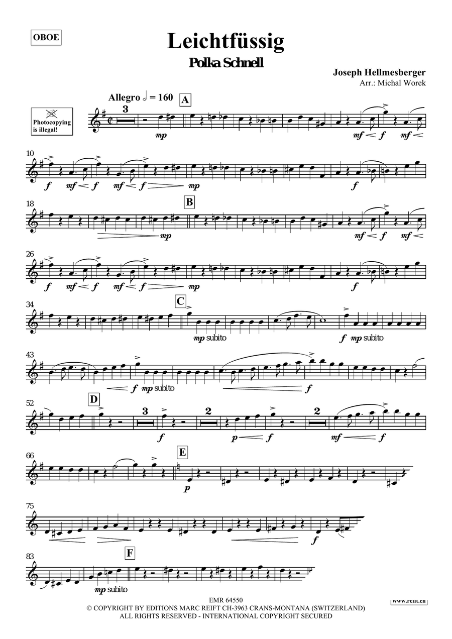 Leichtfüssig Leichtfüssig Piano Accompaniment scores gallery preview page 3