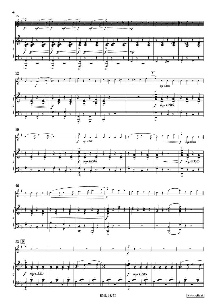 Leichtfüssig Leichtfüssig Soprano Saxophone scores gallery preview page 5