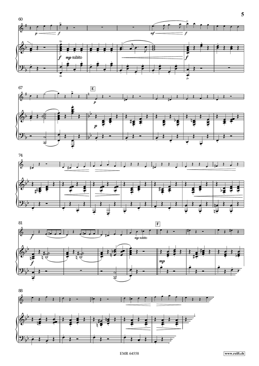 Leichtfüssig Leichtfüssig Soprano Saxophone scores gallery preview page 6
