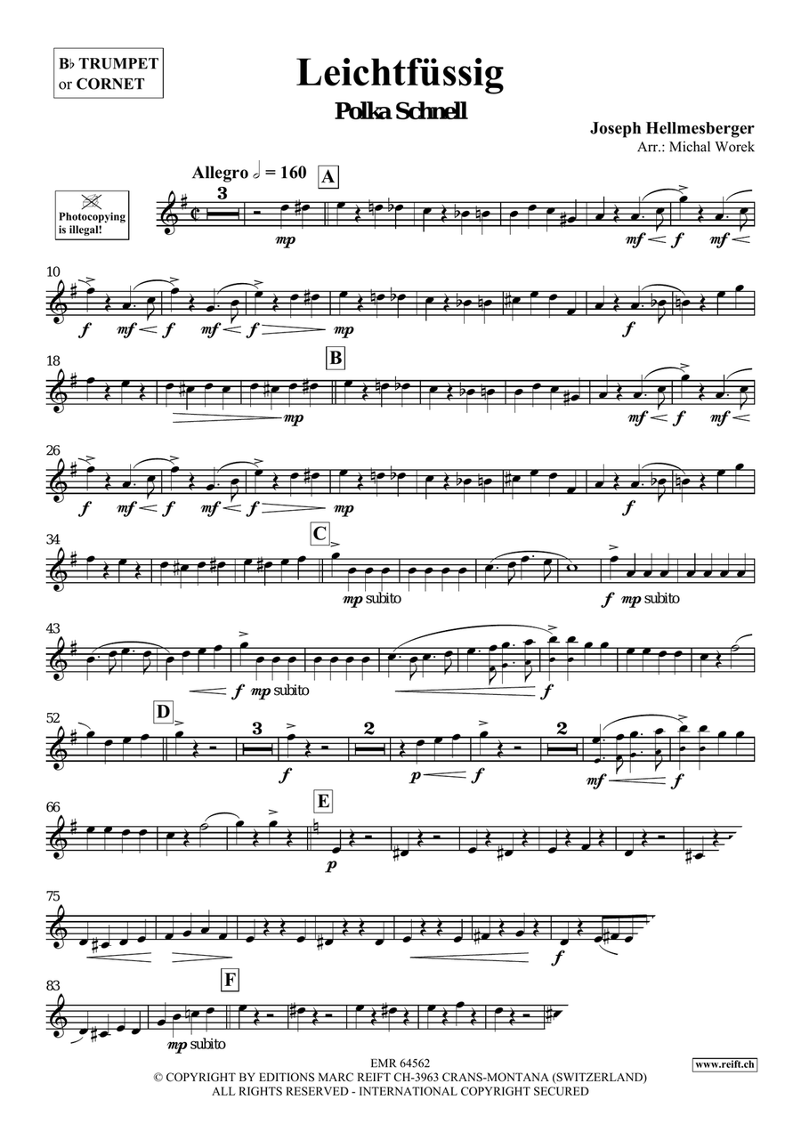 Leichtfüssig Leichtfüssig Cornet scores gallery preview page 3
