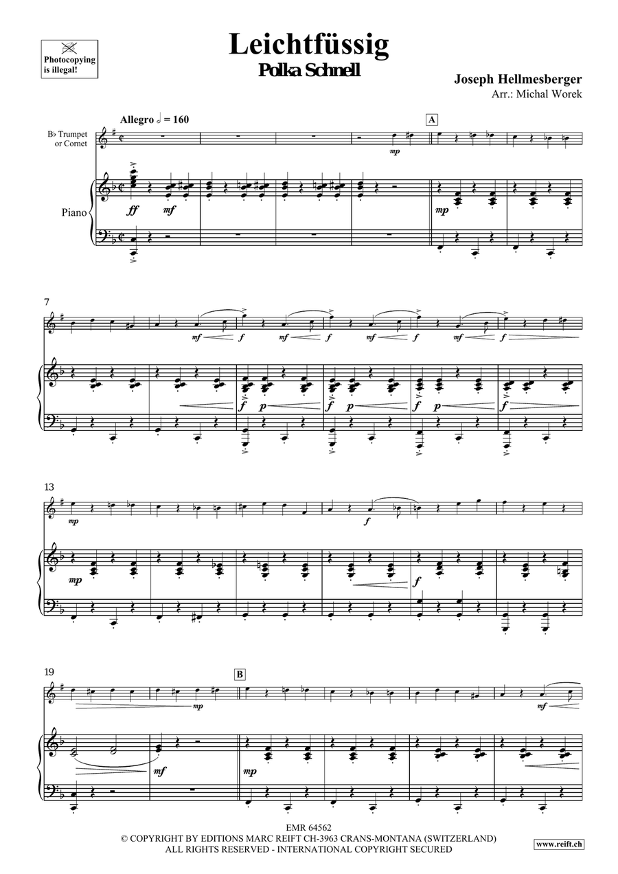 Leichtfüssig Leichtfüssig Cornet scores gallery preview page 4