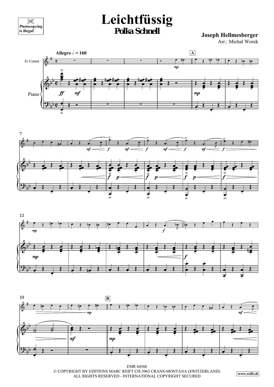 Leichtfüssig Leichtfüssig Cornet scores gallery preview page 4
