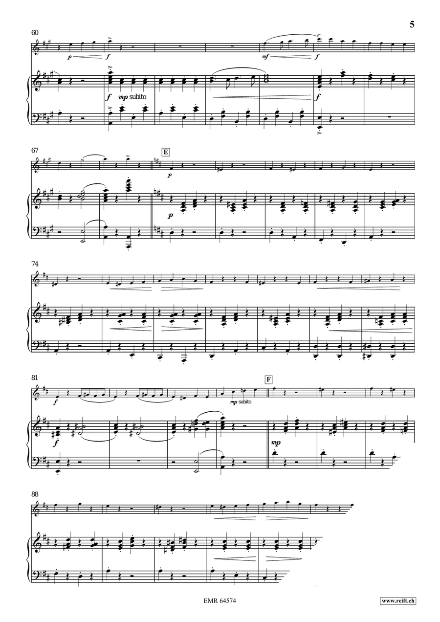 Leichtfüssig Leichtfüssig Violin Solo scores gallery preview page 6