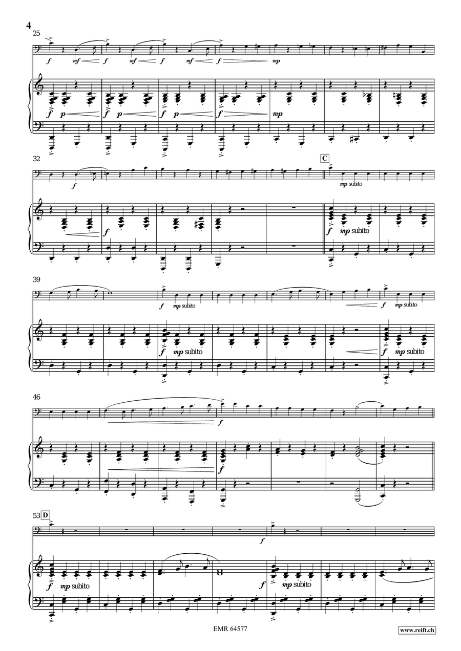 Leichtfüssig Leichtfüssig Double Bass scores gallery preview page 5