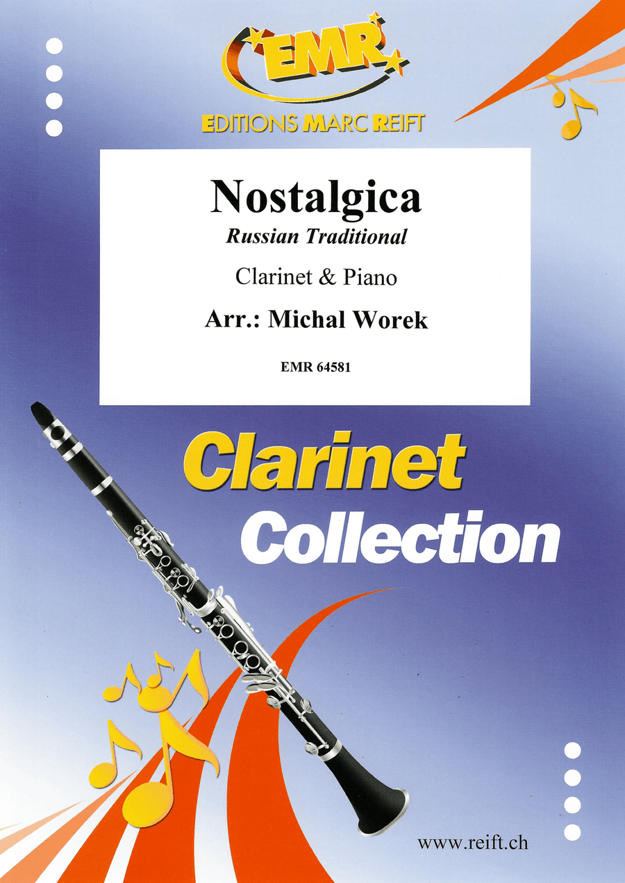 Nostalgica Nostalgica Clarinet Solo scores gallery preview page 1