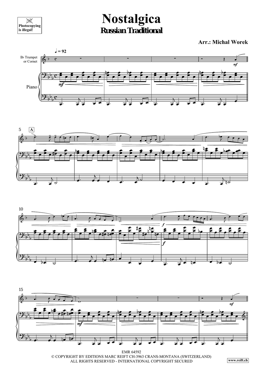 Nostalgica Nostalgica Cornet scores gallery preview page 4