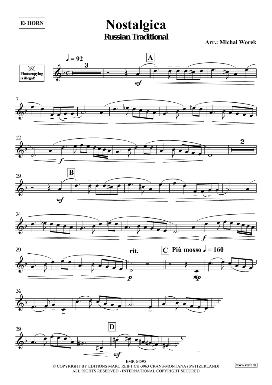 Nostalgica Nostalgica Horn scores gallery preview page 3