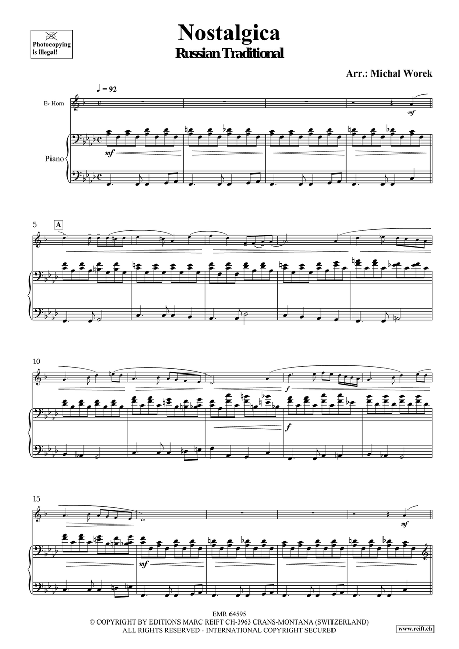 Nostalgica Nostalgica Horn scores gallery preview page 4