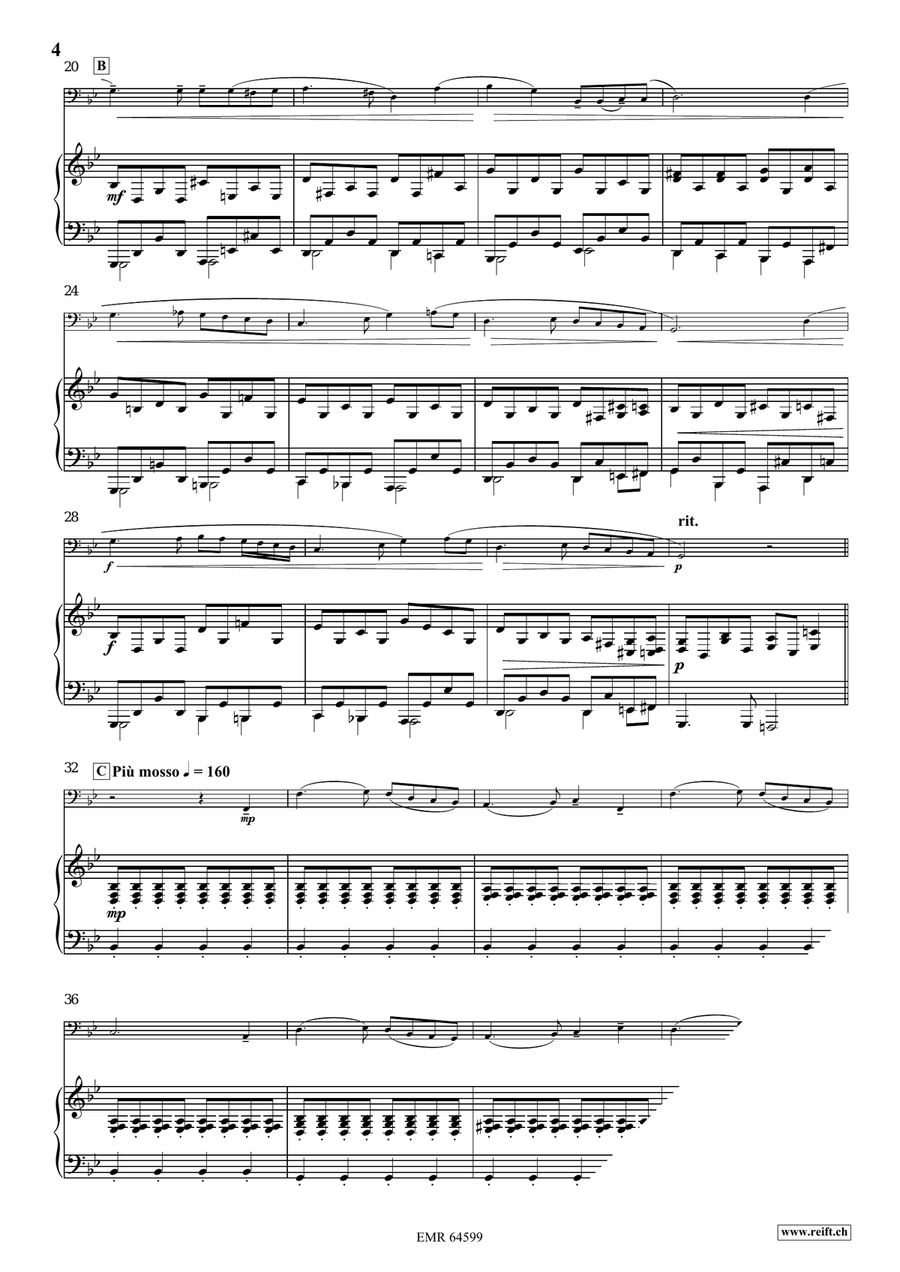 Nostalgica Nostalgica Bass Trombone scores gallery preview page 5