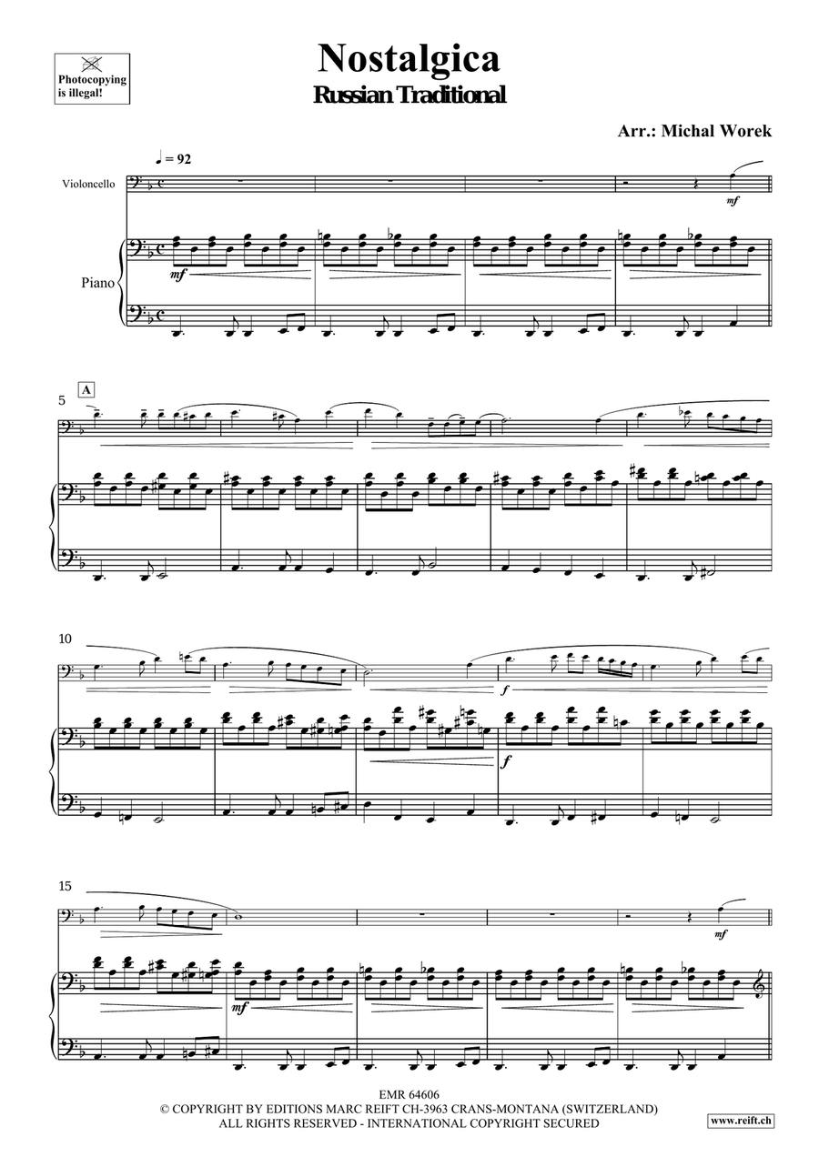 Nostalgica Nostalgica Piano Accompaniment scores gallery preview page 4