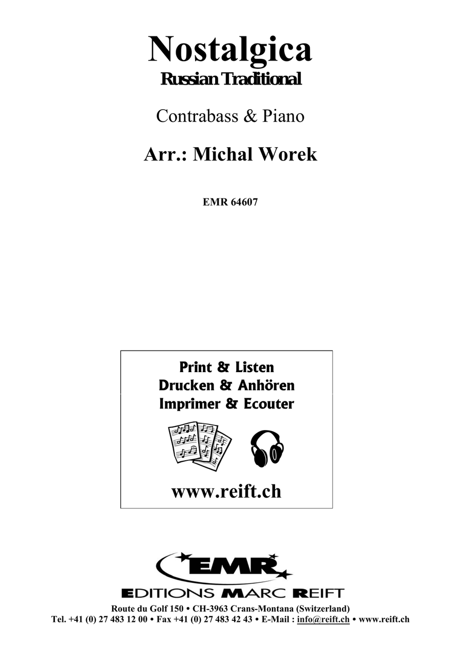 Nostalgica Nostalgica Double Bass scores gallery preview page 2