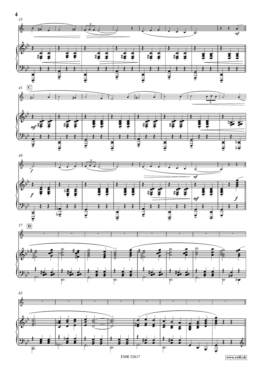 Si Maritau Rosa Si Maritau Rosa Bass Clarinet scores gallery preview page 5