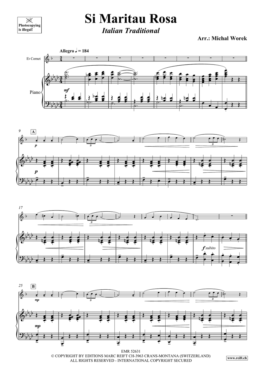 Si Maritau Rosa Si Maritau Rosa Cornet scores gallery preview page 4