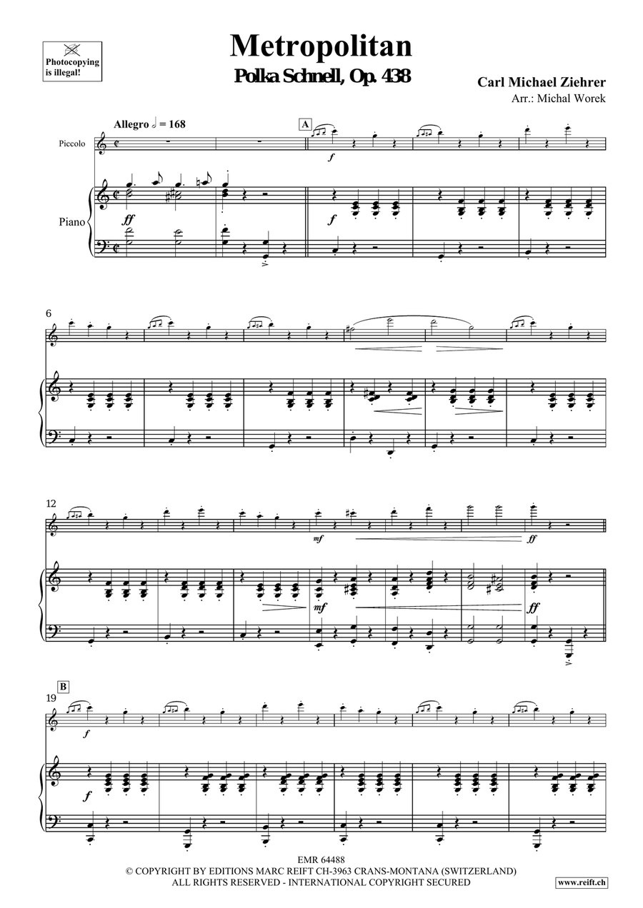 Metropolitan Metropolitan Piccolo scores gallery preview page 4