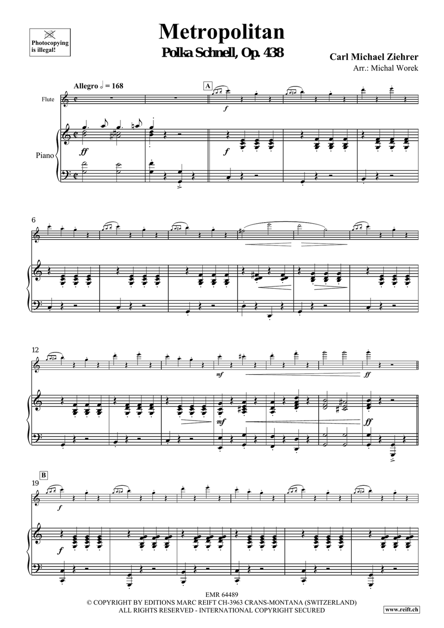 Metropolitan Metropolitan Flute Solo scores gallery preview page 4