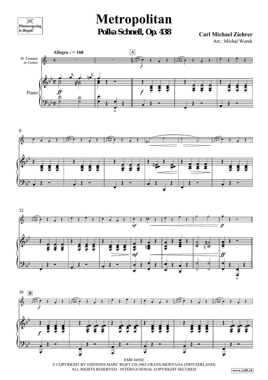 Metropolitan Metropolitan Cornet scores gallery preview page 4