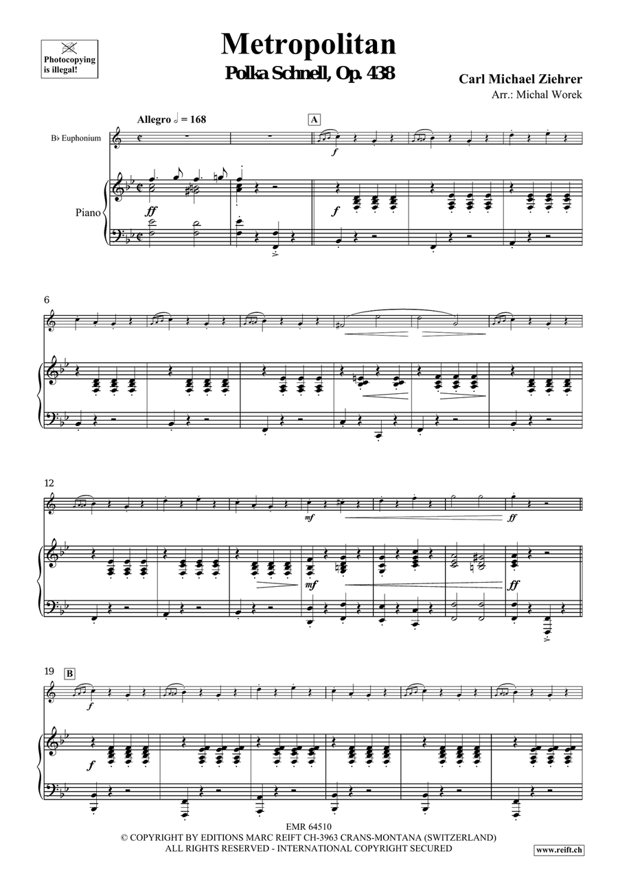 Metropolitan Metropolitan Euphonium scores gallery preview page 4