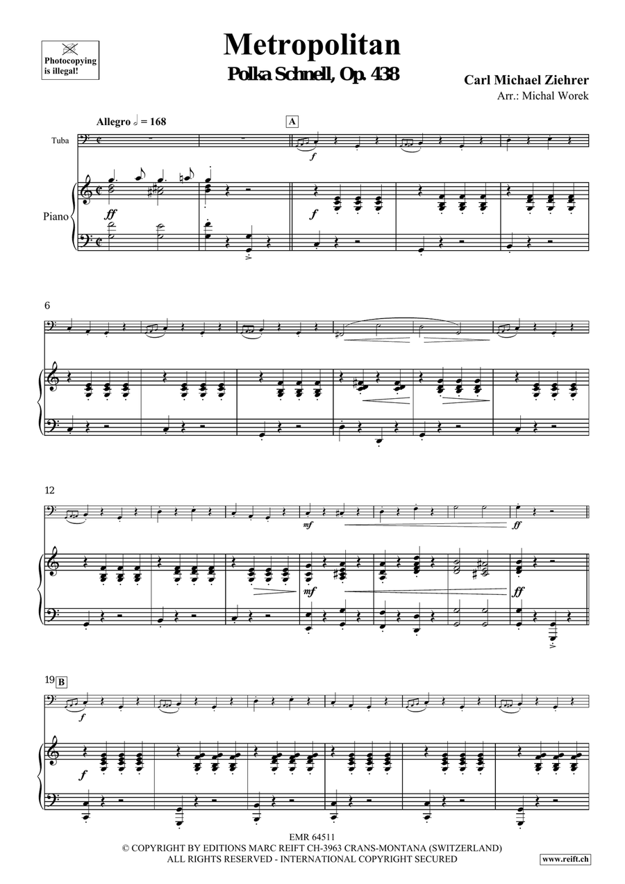 Metropolitan Metropolitan Tuba scores gallery preview page 4